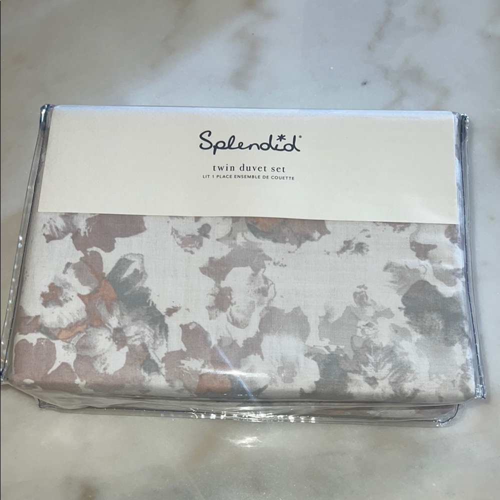 Splendid Twin Duvet Set - Floral Design